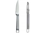 Set Coltelli Da Cucina + Pelapatate, Pelapatate Per Frutta E Verdura, Coltello Universale
