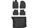 Tappetini 3D Set E Tappetino Per Bagagliaio Fiat Bravo 2 Hatchback 2007-2014 Zs