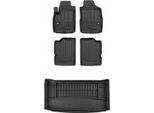 Tappetini 3D Set E Tappetino Per Bagagliaio Fiat Panda 2 Hatchback 2003-2012