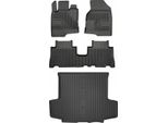 Set 77 Tappetini In Gomma E Tappetini Chevrolet Captiva 1 2006-2015 Con