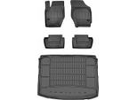 Tappetini 3D Set E Tappetino Per Bagagliaio Citroen C4 1 Hatchback 2004-2010