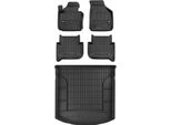 Set Di Tappetini In Gomma 3D Vw Touran 2 2010-2015 5 Posti