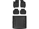 3D Set Fiat Freemont 2011-2015 Tappetini E Tappetino Per Bagagliaio