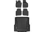 Set Di Tappetini In Gomma 3D Skoda Superb 2 Berlina 2008-2015 Kz