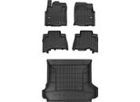 Set Di Tappetini In Gomma 3D Toyota Land Cruiser J150 Dal 2009 Al 2017 Con 5 Posti