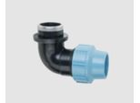 Agaflex PE-PE Angolo Di Serraggio A Vite 25 Mm X GW1/2" 90° 49152501"