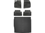 Set 77 Tappetini In Gomma E Tappetini Citroen C5 3 Berlina 2008-2017 Sw