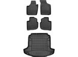 Set Di Tappetini In Gomma 3D Skoda Rapid Berlina 2012-2018 Zw