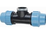 Raccordo A T Filettato Agaflex PE-ST-PE 20 Mm X GW1/2" X 20 Mm 47152001"