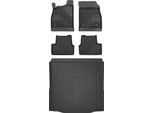 Set 77 Tappetini In Gomma E Tappetini Chevrolet Cruze 1 Berlina 2008-2016 Bw