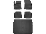 Set 77 Tappetini In Gomma E Tappetini Citroen E-C4 Hatchback Dal 2021-