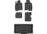 Tappetini 3D Set E Tappetino Per Bagagliaio Fiat Panda 3 Hybrid Hatchback Dal 2020