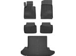 Set 77 Tappetini In Gomma E Tappetini Bmw 3 E46 Compact 1998-2005