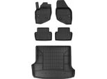 Set Di Tappetini In Gomma 3D Volvo V70 2 Station Wagon 1999-2007
