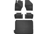 Set 77 Tappetini In Gomma E Copertura Citroen C4 2 Hatchback 2010-2017