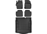 Set Di Tappetini In Gomma E Tappetini 3D Citroen C-Elysee Berlina Dal 2012