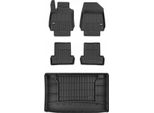 Set Di Tappetini In Gomma 3D Renault Clio 3 Hb 2005-2012