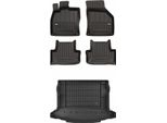 Set Di Tappetini In Gomma 3D Skoda Karoq Dal 2017-D Zw