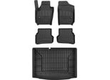 Set Di Tappetini In Gomma 3D Fabia 3 Hb 2014-2022