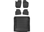 Set Di Tappetini In Gomma 3D Skoda Fabia 2 Station Wagon 2006-2014