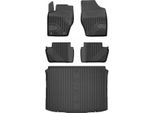 Set 77 Tappetini In Gomma E Tappetini Citroen C4 1 Hatchback 2004-2010