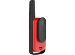 Motorola Talkabout T42 Ricetrasmittente 16 Canali Nero, Rosso