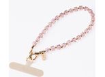 Uniq Coehl Candy Gem Handstrap Cavo Universale Per Telefono A Mano Rosa/Caramella