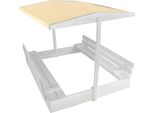 Ombrellone Per Sabbiera, Sabbiera In Legno, 120 Cm, Bambini