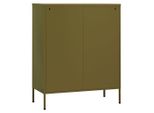 Syfax™ Armadietto Verde Oliva 80X35X101,5 Cm In Acciaio