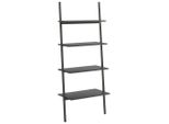 Syfax™ Scaffale Pendente A 4 Livelli Nero 64X34X150,5 Cm
