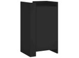 Syfax™ Credenza Nera 45X35X75 Cm In Legno Multistrato