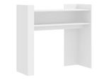 Syfax™ Tavolino Consolle Bianco 100X35X90 Cm In Legno Multistrato