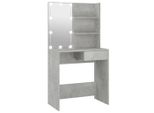 Syfax™ Toeletta Con Led Grigio Cemento 74,5X40X141 Cm