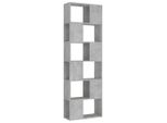 Syfax™ Libreria/Divisorio Grigio Cemento 60X24X186 Cm In Truciolato