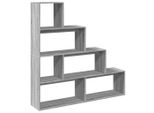 Syfax™ Libreria 4 Ripiani Grigio Sonoma 143,5X29X143,5 Cm Truciolato