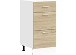 Syfax™ Armadio Inferiore “Lyon” Rovere Sonoma 40X46X81,5 Cm