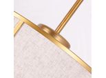 Lampada A Sospensione, Design Moderno, Facile Installazione, Oro, D25Cm
