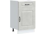Syfax™ Base Da Cucina Kalmar Grigio Cemento In Legno Multistrato