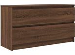 Syfax™ Mobile Tv Rovere Marrone 100X35X54 Cm In Legno Multistrato
