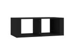 Syfax™ Tavolino Da Salotto Nero 100X50X36 Cm In Legno Multistrato