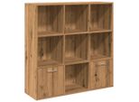 Syfax™ Libreria Rovere Artigianale 98X29X97,5 Cm Legno Multistrato