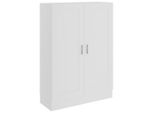 Syfax™ Libreria Bianca 82,5X30,5X115 Cm In Legno Multistrato