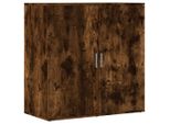 Syfax™ Credenza Rovere Fumo 79X38X80 Cm In Legno Multistrato