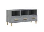 Syfax™ Mobile Tv Grigio Sonoma 102X36X50 Cm In Legno Multistrato