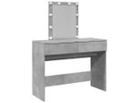 Syfax™ Toeletta Con Led Grigio Cemento 100X40X130 Cm