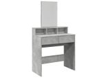 Syfax™ Toeletta Con Specchio Grigio Cemento 80X41X144,5 Cm