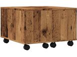Syfax™ Tavolino Da Salotto Legno Antico 60X60X38 Cm Legno Multistrato