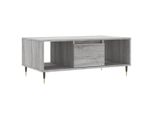 Syfax™ Tavolino Salotto Grigio Sonoma 90X50X36,5 Cm Legno Multistrato