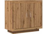 Syfax™ Credenza Rovere Artigianale 80X40X75 Cm In Legno Multistrato
