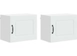 Syfax™ Mobile Da Cucina Kalmar 2 Pcs Bianco 50 X 31 X 40 Cm